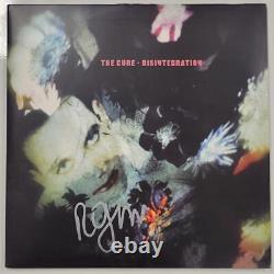 Robert Smith signed The Cure Disintegration Vinyl Album Cover autograph BAS