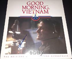 Robin Williams R. I. P. Signed Good Morning Vietnam Soundtrack Record Vinyl Album