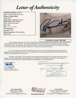 Roger Daltrey The Who Record Album LP Hand Signed Autograph JSA COA