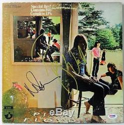 Roger Waters & Nick Mason Pink Floyd Authentic Signed Album Cover PSA #W46812