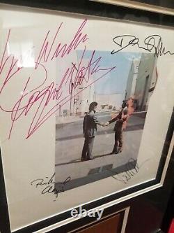 Roger Waters PINK FLOYD Wish you were here The Wall LP Signed Album Record All