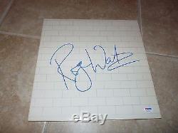 Roger Waters Pink Floyd The Wall Signed Autograph LP Album Record PSA Certified