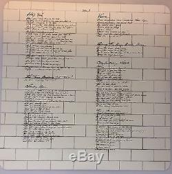Roger Waters Pink Floyd Wall Signed Record Album Vinyl Autographed PSA/DNA