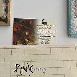 Roger Waters Signed Pink Floyd The Wall Vinyl Album Coa