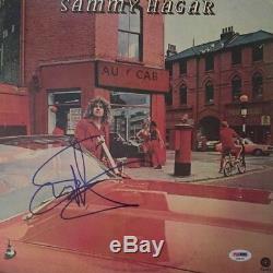 SAMMY HAGAR Autographed Signed RED Record Vinyl Album PSA DNA Certified