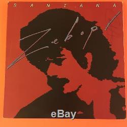 SANTANA ZEBOP Signed Autograph Record Album CARLOS SANTANA