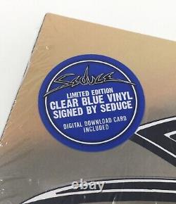 SEDUCE S/T SIGNED Autograph Blue Colored Vinyl Record Album LP Third Man Metal