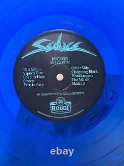 SEDUCE S/T SIGNED Autograph Blue Colored Vinyl Record Album LP Third Man Metal