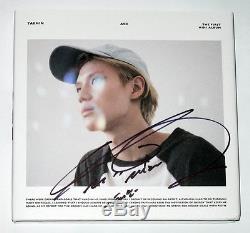 SHINEE Lee Taemin Autographed SOLO album ACE CD+photobook new korean
