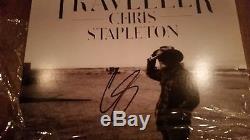 SIGNED CHRIS STAPLETON In Person TRAVELLER Album Record Vinyl LP Autograph Auto
