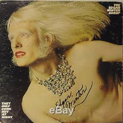 SIGNED EDGAR WINTER AUTOGRAPHED RECORD ALBUM LP WithPIC
