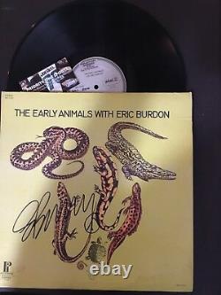 SIGNED ERIC BURDON LP ALBUM WithRECORD EARLY ANIMALS 2COA'S LIFETIME COA