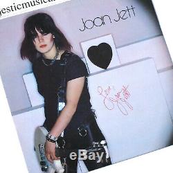 SIGNED JOAN JETT 1ST ALBUM VINYL LP with THE SEX PISTOLS 1ST PRESSING EX RUNAWAYS
