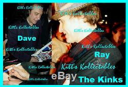 SIGNED THE KINKS RAY & DAVE DAVIES AUTOGRAPHED LP RECORD ALBUM WithPICS