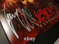 SLAYER Repentless 1st press vinyl FULLY SIGNED by SLAYER