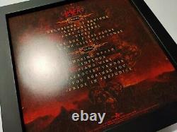 SLAYER Repentless 1st press vinyl FULLY SIGNED by SLAYER