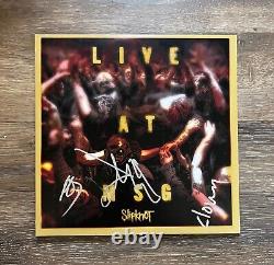 SLIPKNOT signed album LIVE AT MSG MICK THOMSON, JIM ROOT & CLOWN 1