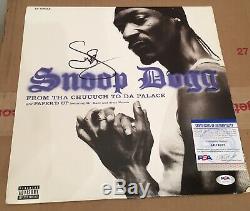 SNOOP DOGG Autographed Signed Vinyl Record Album PSA/DNA COA Hip Hop Single