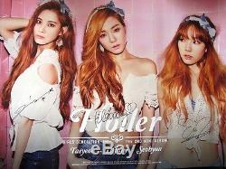 SNSD Autographed 2014 TTS TAETISEO Mini2nd album HOLLER poster new korean
