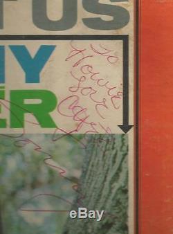 SONNY & CHER AUTOGRAPHED SIGNED LOOK AT US LP RECORD ALBUM