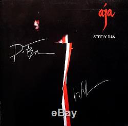 STEELY DAN-Autographed AJA Album By Donald Fagen & Walter Becker-Deacon Blues