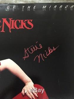 STEVIE NICKS FLEETWOOD MAC SIGNED OTHER SIDE OF THE MIRROR ALBUM WithRECORD