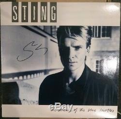 STING Signed Autographed Vinyl Album Dream of the Blue Turtles Rock N Roll COA