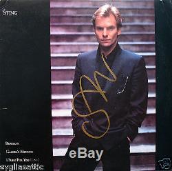 STING-THE POLICE-Rare Autographed RUSSIANS Maxi Single Album