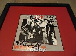 STRAY CATS Signed By All 3 & Framed Vinyl Record Album BRIAN SETZER Autographed