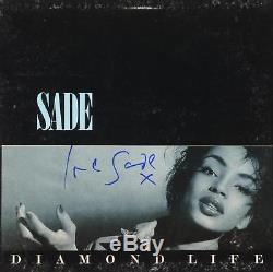Sade Autographed Diamond Life Album Cover PSA/DNA COA
