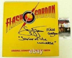 Sam J. Jones Signed Flash Gordon Queen Record Album LP Autograph JSA COA