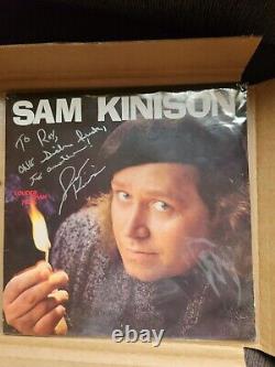 Sam Kinison Autographed JSA certified Louder than Hell vinyl album