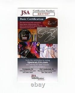 Sammy Hagar HSAS Through Fire Autographed Signed Record Album LP Vinyl JSA COA