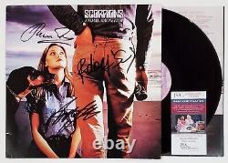 Scorpions Band Signed Animal Magnetism Album Lp Vinyl Record Album Jsa Coa