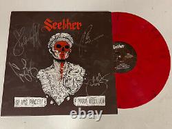 Seether Autographed Signed Si Vis Pacem Red Vinyl Lp Album Jsa Coa # Ll97791