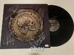 Sepultura Autographed Signed Quadra 2lp Vinyl Album With Jsa Coa # Ac26765