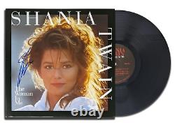 Shania Twain Signed THE WOMAN IN ME Autographed Vinyl Album LP JSA COA