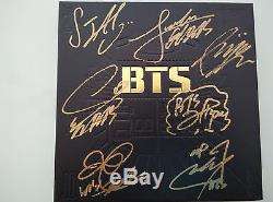 Signed Album BTS Bangtan Boys 2Cool4Skool all7members Hand Autograph official