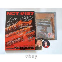 Signed Album NCT 127 Neo Zone ALL9 Autograph Taeyong Mark HaeChan DoYoung