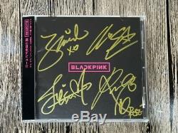 Signed BLACKPINK autographed first album BLACKPINK Japanese version 102017