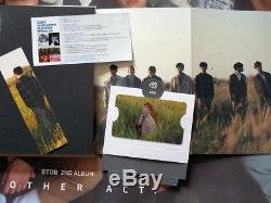 Signed BTOB autographed 2nd album Brother Act CD+photobook K-POP 112017
