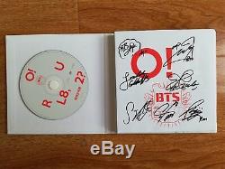 Signed BTS Bangtan Boys O! RUL8.2 RM Jung Kook RM Jimin SUGA Jhope ALL7 Autograph