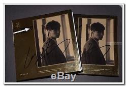 Signed EXO Album EXODUS CD+Booklet+Poster+MV Hand AUTOGRAPH Authentic dedication