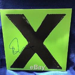 Signed Ed Sheeran X Autographed Album Authentic Artist/performer Vinyl Record