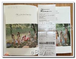 Signed GFRIEND Girl Friend Album Flower Bud CD+Booklet Hand Autograph Authentic