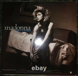Signed MADONNA LIKE A VIRGIN 12 Record Album LP with Liner autographed auto 1984