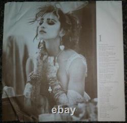 Signed MADONNA LIKE A VIRGIN 12 Record Album LP with Liner autographed auto 1984