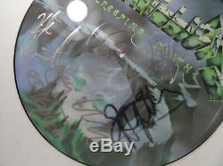Signed Metallica Autographed Creeping 12 Lp Picture Album Cliff Jsa # Bb32731