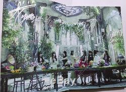 Signed Oh My Girl OhMyGirl MINI2 Album CLOSER CD+Poster Hand Autograph Authentic