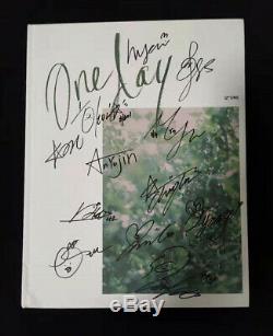 Signed Photobook IZONE izone One Day ALL12 Autograph Miyawaki Sakura Kim MinJoo
